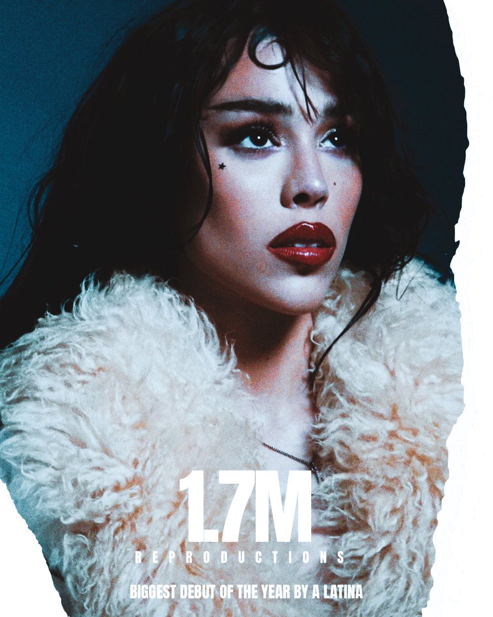 “XNG3L” de GABRIELA debutou com 1.7M de streams no Spotify, tornando-se a maior estreia do ano por uma latina.