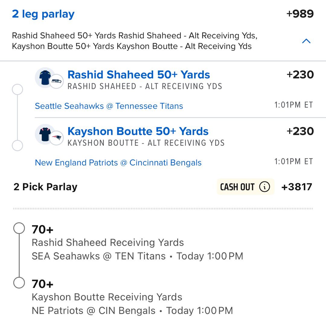 steezpicks's tweet image. Collab w/ @itooo_1 

We’re smacking some shit today…

50/50 .5u
70/70 .25u

Like this if your tailing‼️‼️