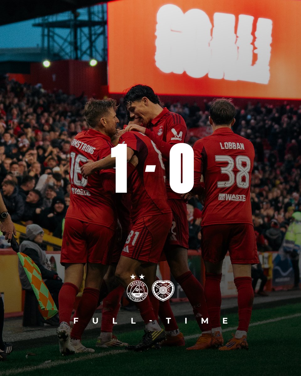 AberdeenFC's tweet image. A BIG +3!!!
