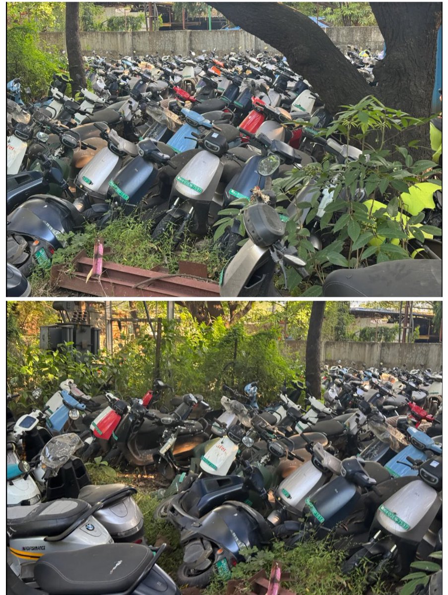 Sandy1582Patil's tweet photo. Day 84, still my OLA scooter is not fixed. Dear @OlaElectric @bhash After paying 4K yearly for extra OLA Care services, m strugeeling for almost 3 months. Is this your service standard ?? Check how many efforts I have put for OLA support @nitin_gadkari https://t.co/OiBiZ2Kmie