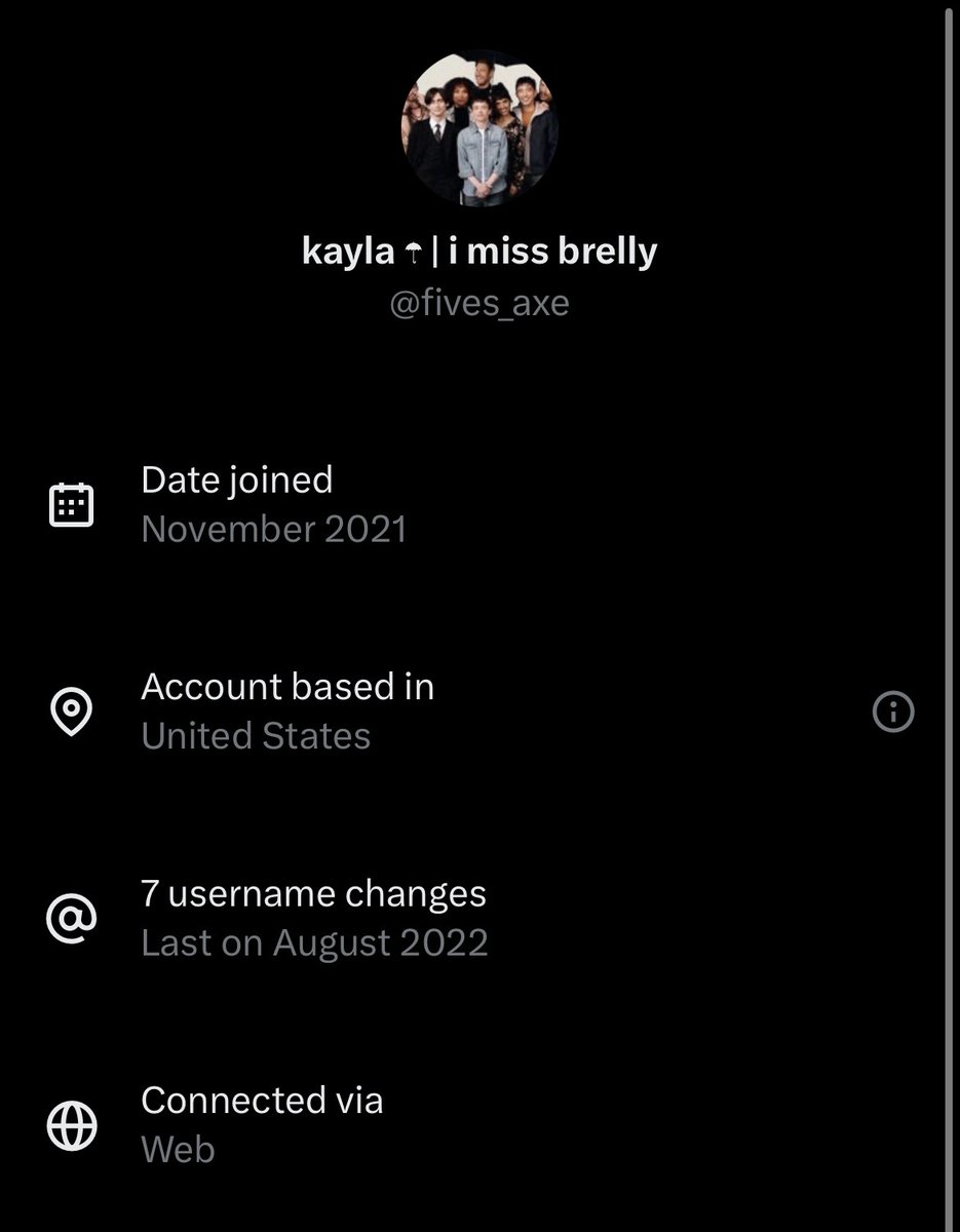 fives_axe's tweet photo. I don’t remember changing my username 7 times… https://t.co/6x7rIdqYT6