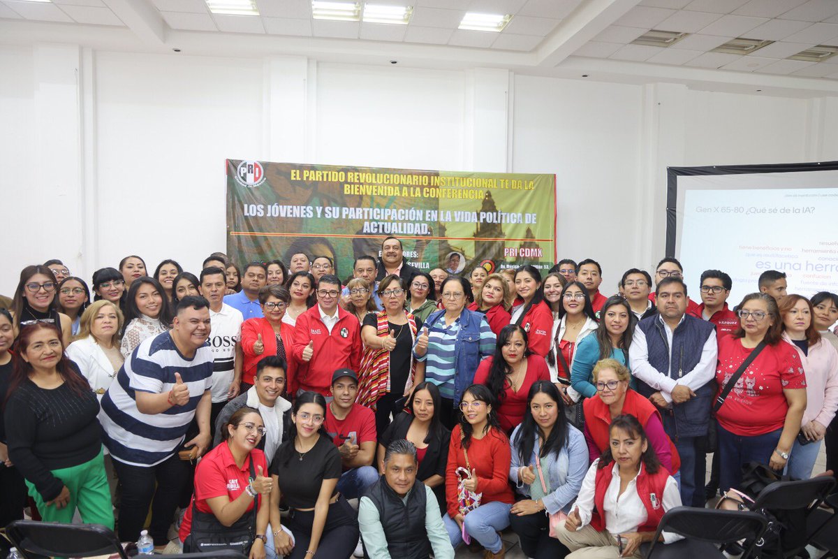 Concluimos una etapa más del curso “Las y los jóvenes y su participación en la vida política”. 

En el <a href="/PRICDMX_/">PRI Ciudad de México</a> la formación de cuadros preparados y capacitados es uno de sus principales ejes de trabajo. 

¡El conocimiento es poder!

¡Vamos con todo!