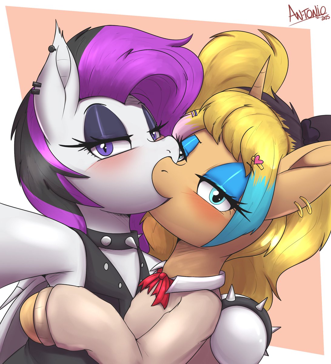 Shaded sketch commission for <a href="/MoonstoneBAT/">MoonStone</a> 🤳