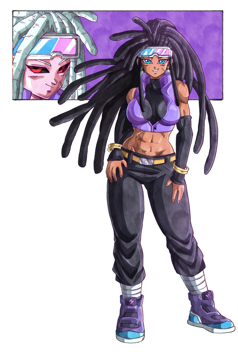 Full body art of Yufei w/ majin form headshot background! Artist: Bealto001 on Instagram

Here's the link to his profile! A definite recommended artist 😉👌 
instagram.com/beatlo001?igsh…