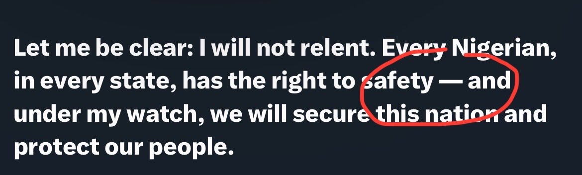 Kinso04's tweet image. Who wrote this speech for the President?

After using ChatGPT, please try Quillbot for paraphrasing, and make a manual edit afterwards.

The world is watching please 

Cheers