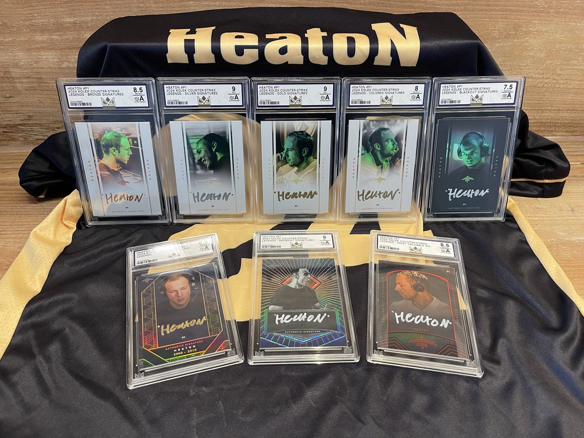 crowngrading's tweet image. One of the most sought-after full collections of P1 Player Cards!

Huge congratulations and thanks again for your trust @ModMyMachine

@KolexGG