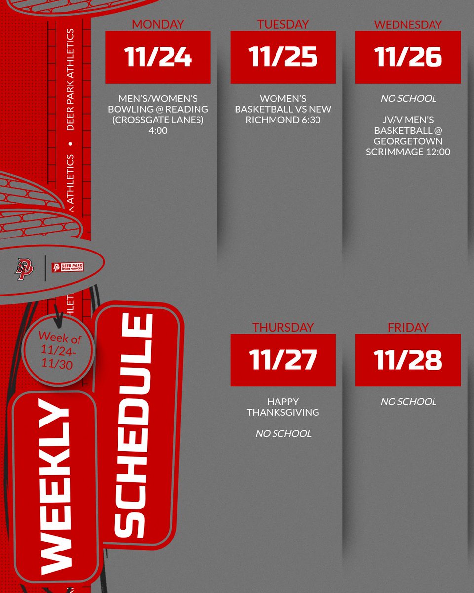 This week in Deer Park Athletics