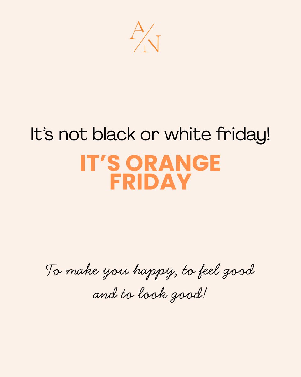 atheernaife_co's tweet photo. 📣✨ مو لازم تكون جمعة بيضا ولا سودا…
لأن عندنا جمعة أورنجية🔥🧡!

جاهزين؟ 🤩
خصم ٥٠٪ على مختارات مميزة من 
A/N Collections
شحن مجاني لجميع الطلبات 🚚✨

والأحلى؟
الدفع صار أسهل مع تابي و تمارا ✔️

العرض محدود… snag it before it’s gone 🧡🛍️
https://t.co/1QGblKJGFA https://t.co/s8Dkt0p4dW