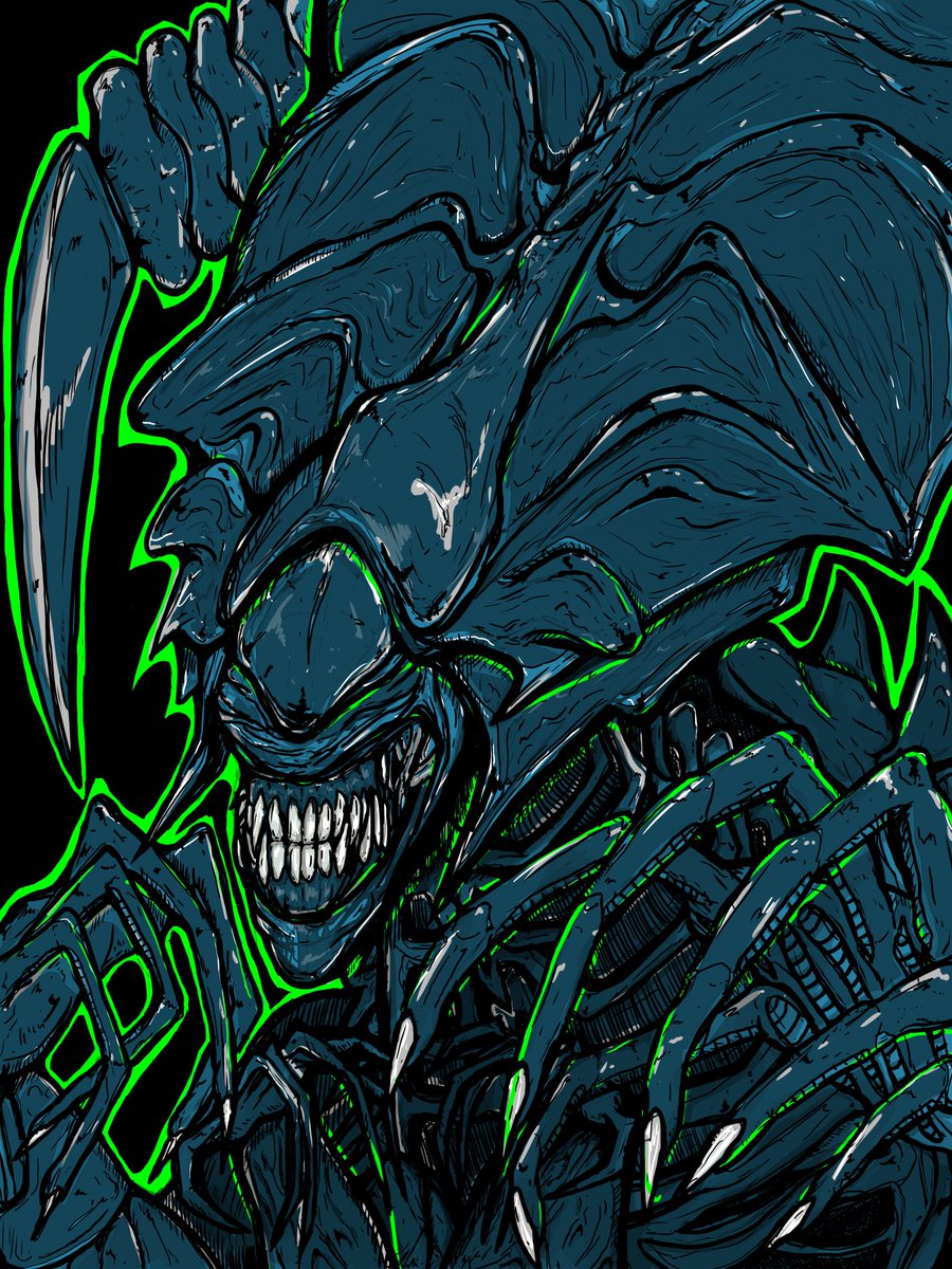 venomsymbioteL's tweet image. #Alien 
#alienqueen 
#xenomorph