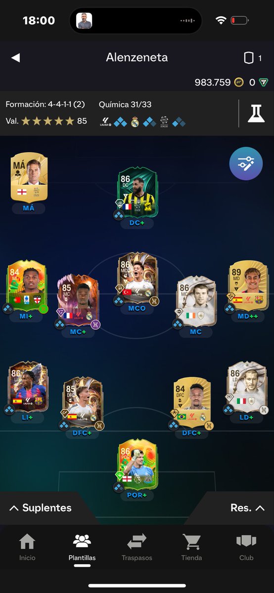 aLeNZeMa's tweet photo. @FUTBIN And 1 Million... https://t.co/NcRxq62NUx