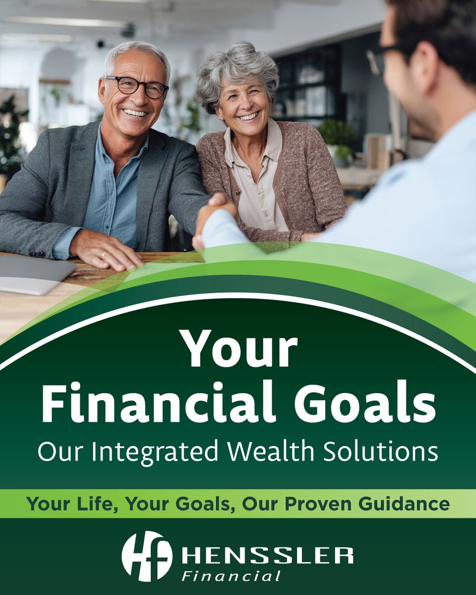 HensslerGroup's tweet image. From wealth building to retirement prep, our integrated expertise helps you achieve your financial goals. 🌟
Contact us today: henssler.com/contact-us/
#FinancialGuidance #TrustedAdvisers