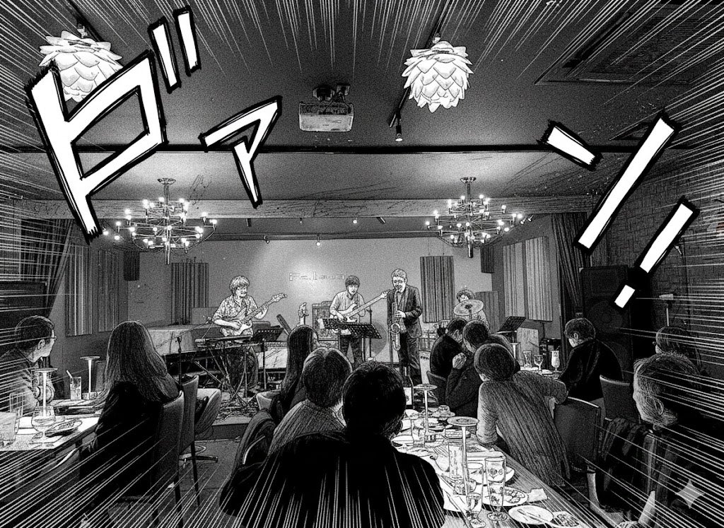 tail wind SHINRAツアー、小山フェローズ ！
ダブルアンコールまで頂く超盛り上がりで、多分バンド史上最高にいいライブになったかと！
明日千秋楽、横浜ストーミーマンデー！17時開演、佐野聡さんゲストで！