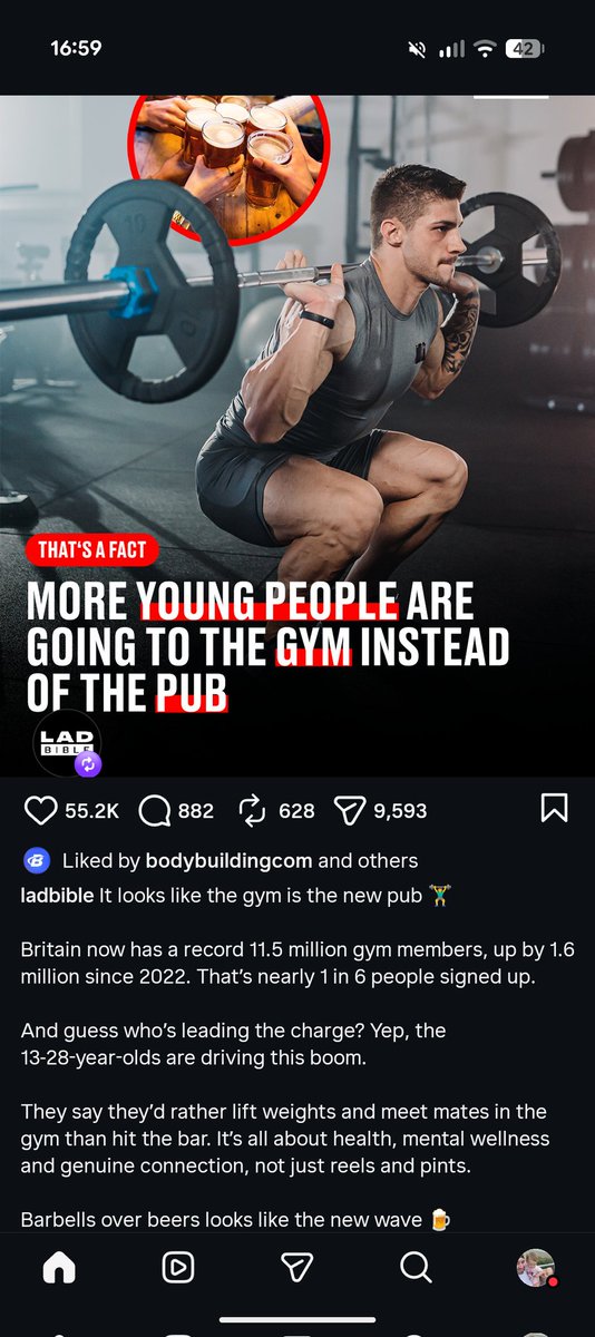 fxtradingalex's tweet photo. Just seen this on LadBible I would like to believe this is Fact. 

Think it's a coincidence with the impact @Cobratate @TateTheTalisman has on younger generation. https://t.co/R4cLeReBKZ
