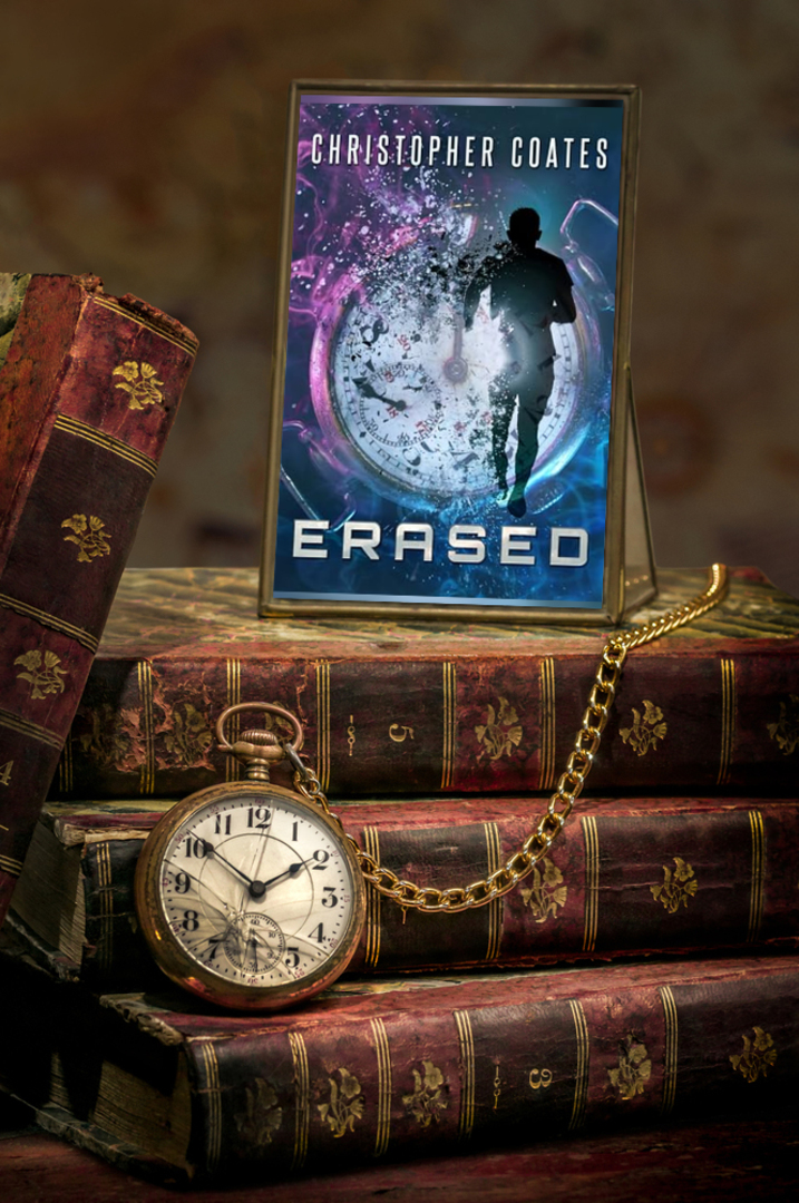 quotesrainsite's tweet photo. A time machine. A noble mission. A spiral of consequences no one could predict. ERASED will leave you breathless. #SciFiTale  @ccoatesbooks Buy Now --> https://t.co/Ex1aYbsH5k https://t.co/Z8IcB7N4R3
