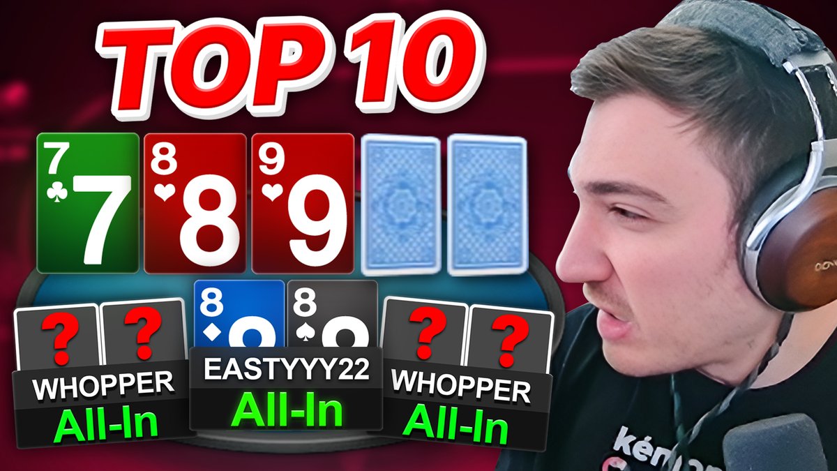 Feels like I won a few too many hands in recent weeks and it upset people. I hope this makes it right. <a href="/888poker/">888poker</a> 

I CANNOT HANDLE these OBSCENE Runouts | Top 10 Hands Ep. 212 youtu.be/in_qio5kBYk?si… via <a href="/YouTube/">YouTube</a>