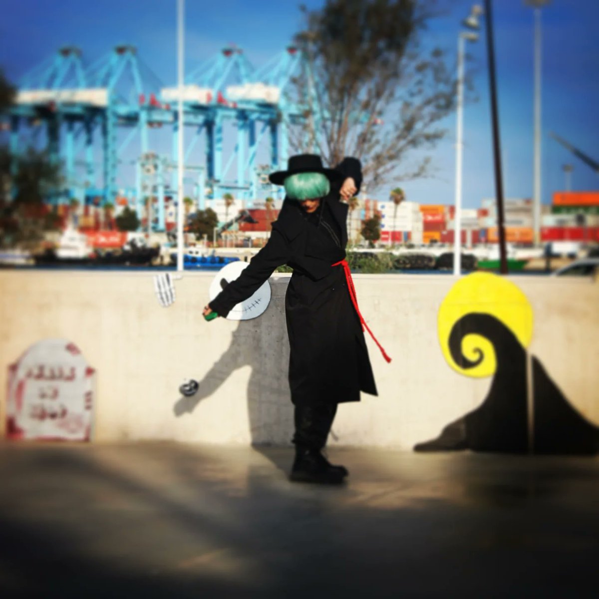 pirate_wolves_'s tweet photo. El evento de K-pop y Halloween que Pirate wolves organizó en el lago Marítimo de Algeciras,  nos deja estas increible fotos 🎃

Más en: https://t.co/vebAwAc1lF https://t.co/Zfw2yzE1ao