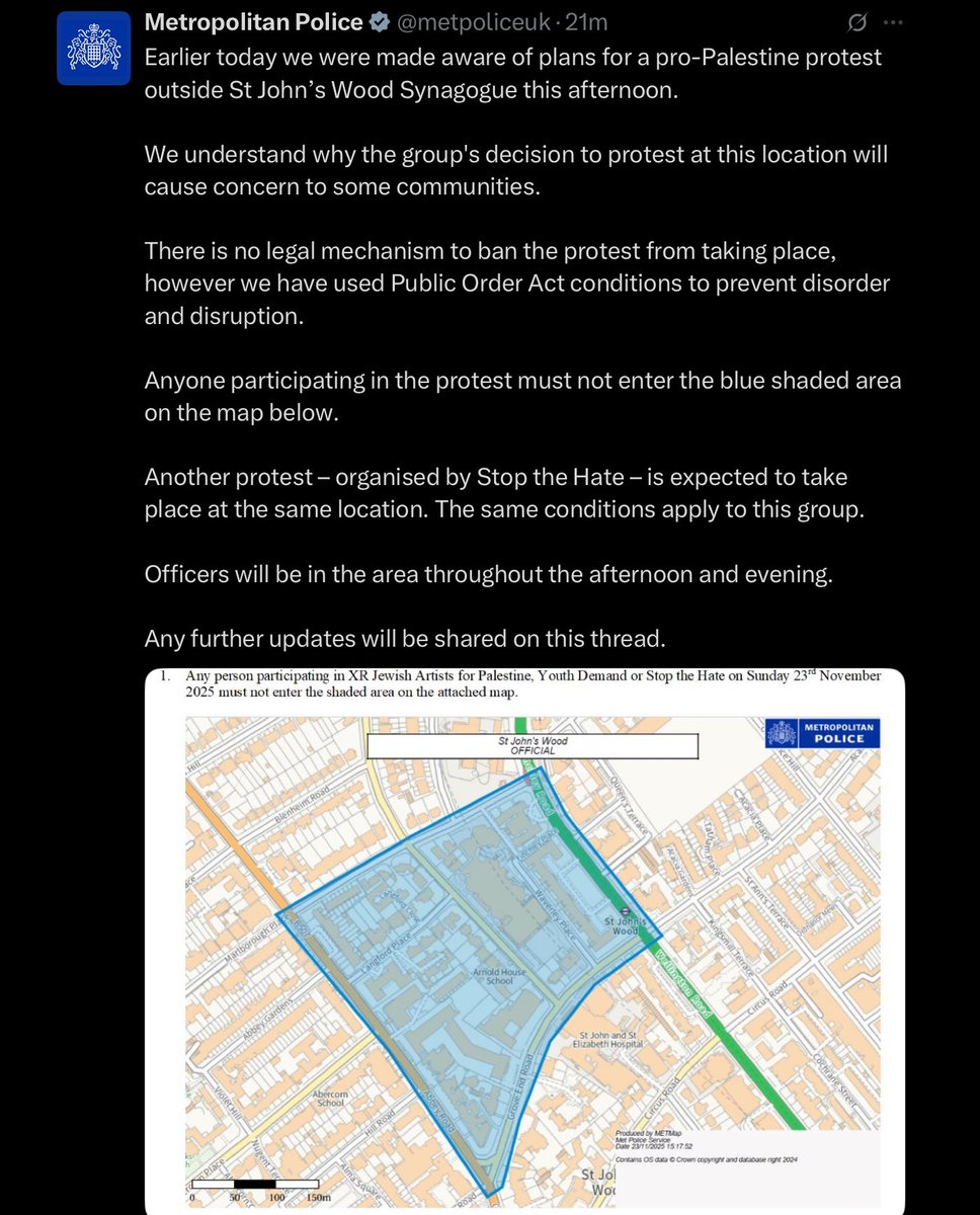 Daniel_Sugarman's tweet image. Compare and contrast the 2 Met responses.

Amazingly enough, there was a “legal mechanism” found in the case of Tower Hamlets, which has magically disappeared today.