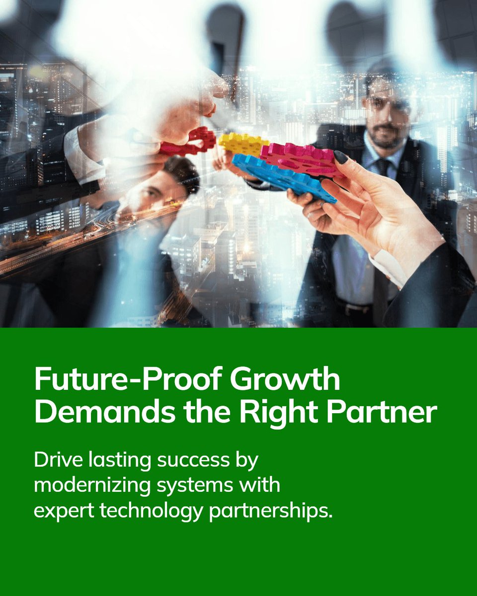 technosip's tweet image. Strategic technology partnerships drive sustained growth. At Technosip, we help startups and Fortune 500s modernize systems and accelerate development. Ready to future-proof your business with the right partner?