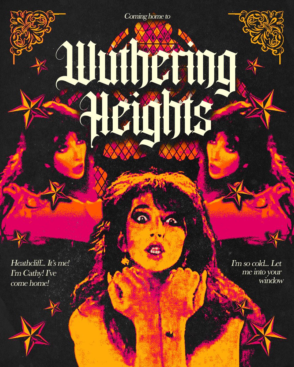 Wuthering Heights poster i made