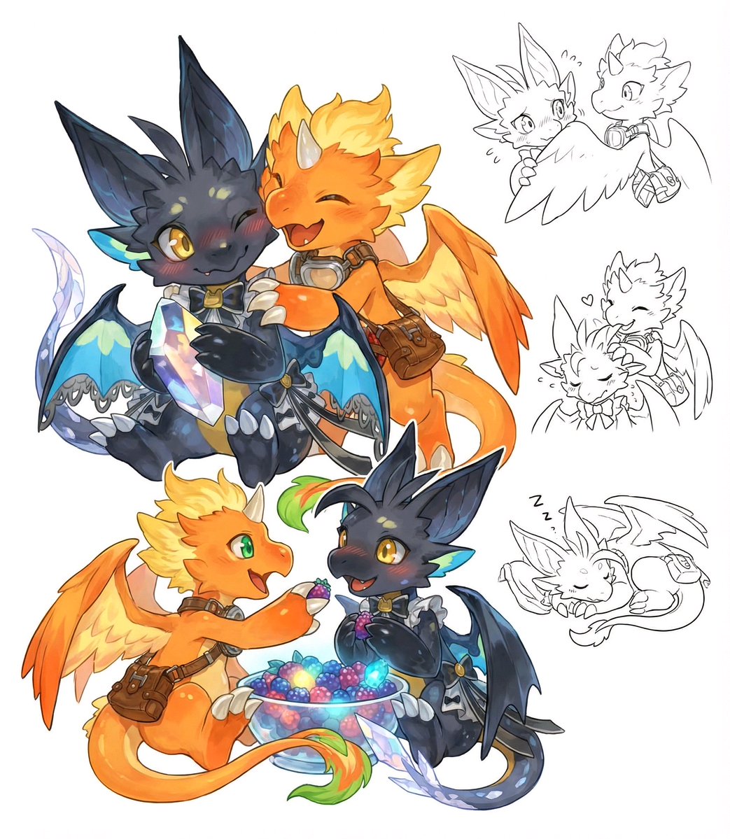 Retrozenthic's tweet image. カラメル &amp;amp; LED
#Dragon