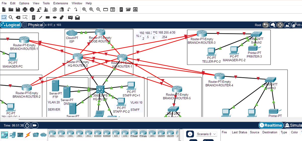 NetworkQueenX's tweet image. Star and Mesh topology are fighting for my sanity. Meanwhile, your Queen remains flawless 👑 @akintunero @LearningatCisco #CCNA #NetworkQueenX #Networking #WomenInTech