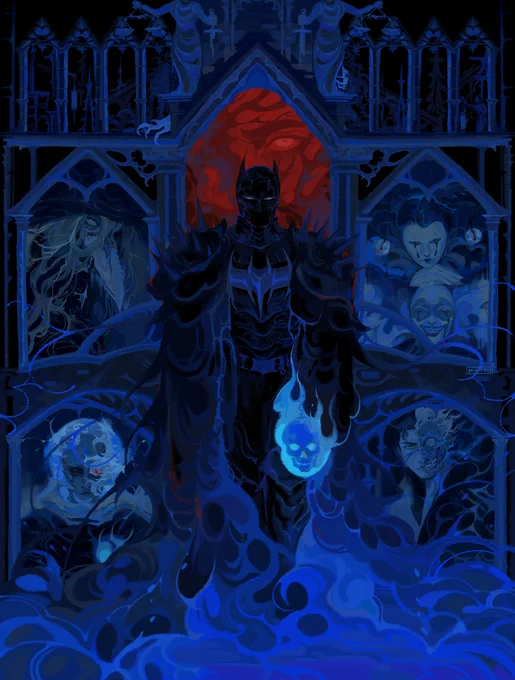 sort of working on this batman au #batman