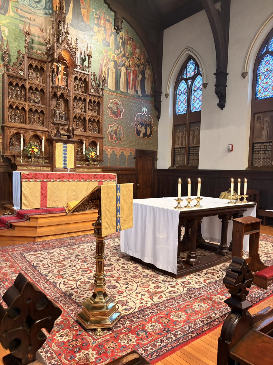 PetriOP's tweet photo. Home sweet home just in time for the Solemnity of Christ the King!! I’ll be here for a couple of weeks before moving to St. Louis Bertrand in Louisville! https://t.co/zCYaqsHFYM