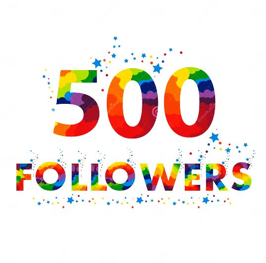 Thank you for my amazing 500 followers🫶🏻❤️, You all are the Real MVPs🫶🏻. 1k goal is up next .  If you’re seeing this Kindly like and Retweet my pinned post and let’s be mutuals ✅✅