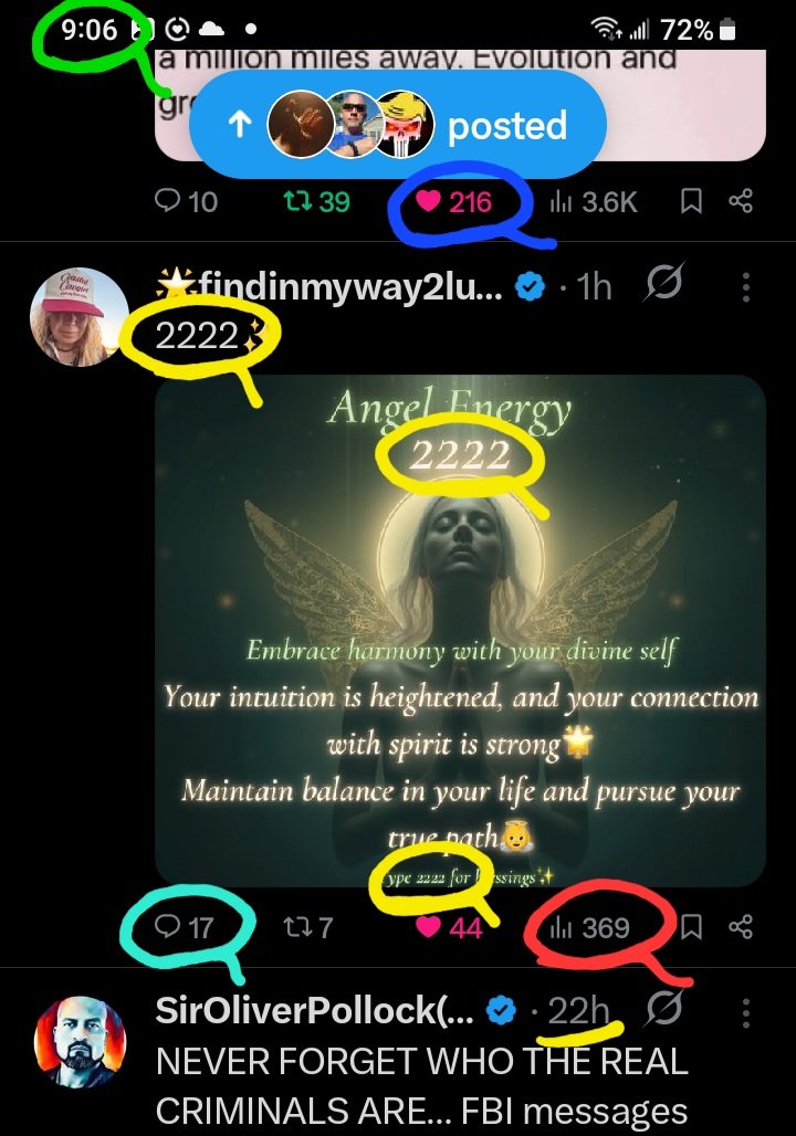 DeanDavis33's tweet image. 1️⃣4️⃣/2️⃣ #FourteenTwos 
3️⃣6️⃣9️⃣ #ThreeSixNine 
9️⃣0️⃣6️⃣ #NineZeroSix 
2️⃣1️⃣6️⃣ #TwoOneSix 
🐸1️⃣7️⃣ #Seventeen 
#WhatAreTheOdds 🪽