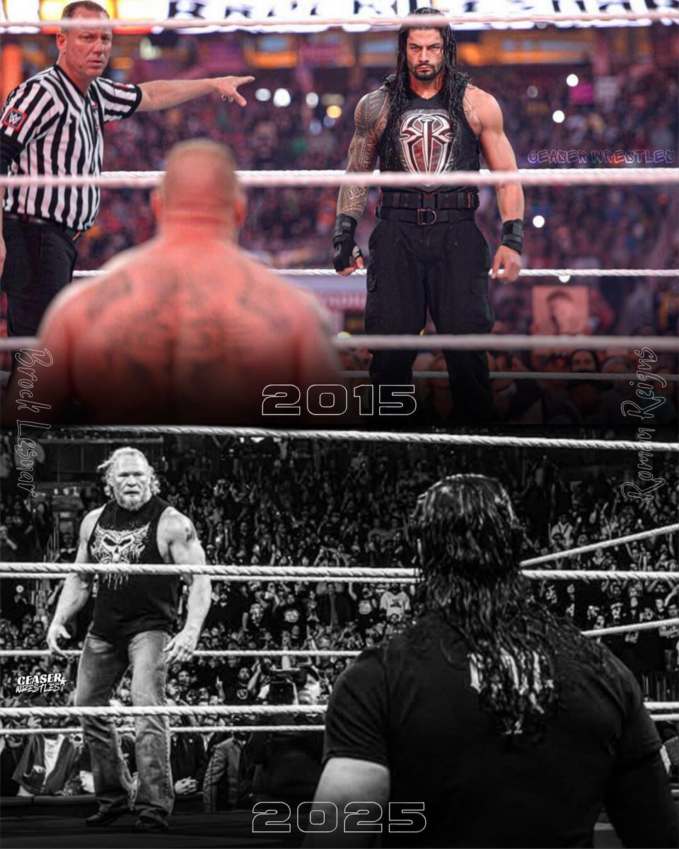 HeartBreakCorb's tweet image. REIGNS. LESNAR. A DECADE OF DOMINANCE.