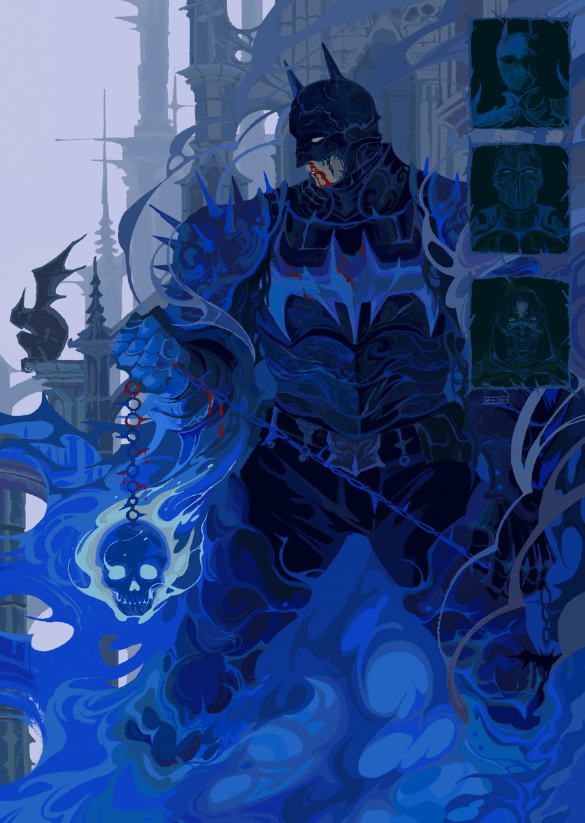 spearmintaii's tweet image. sort of working on this batman au 🦇

#batman