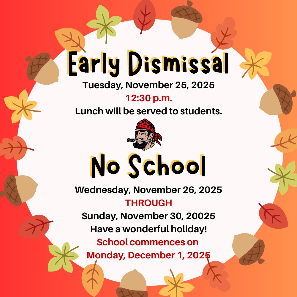 Happy Thanksgiving to our Marlette students!  Enjoy your holiday break.