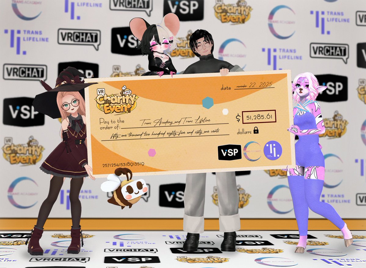 VR Charity Event tweet media