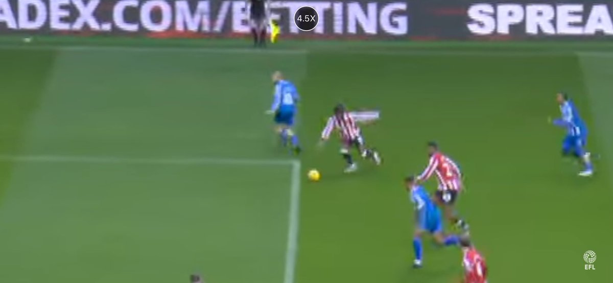 Interesting defending technique from baldy #swfc