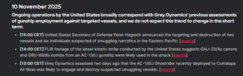 DanielBlancoPaz's tweet image. Following tomorrow, we assess that the White House is going to escalate its posture against Nicolás Maduro, with clandestine activities or limited strikes being highly likely in the next days. Here are some of our previous intelligence assumptions regarding Venezuela.