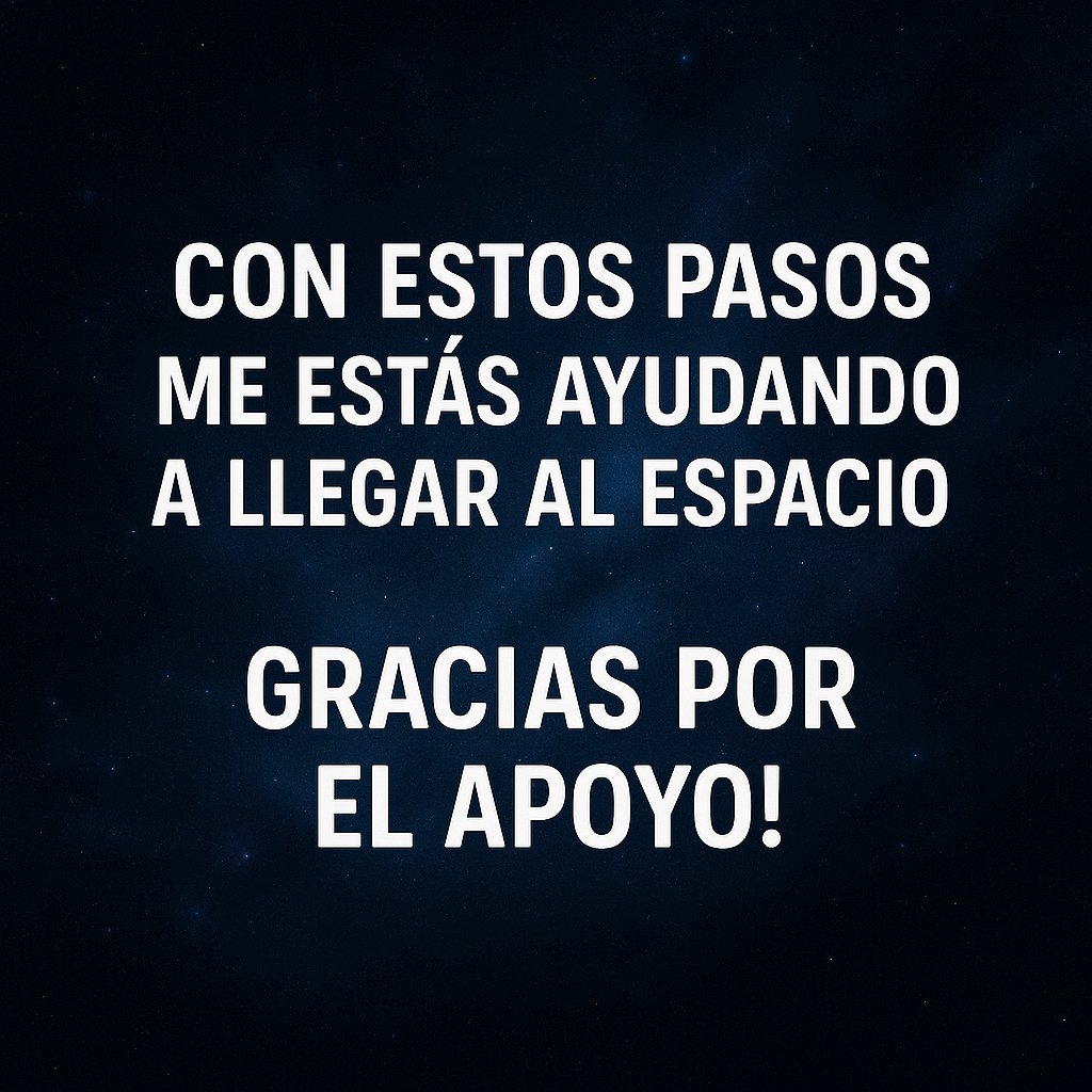 🚀 ¿Me ayudas a llegar al espacio? 🇲🇽✨
Solo son 2 pasos súper rápidos:

1️⃣ Descarga Telegram
2️⃣ Dale clic a mi referral link:
👉 t.me/sera_mission_c…

Con eso me ayudas a sumar puntos y a seguir avanzando en esta misión espacial.
Gracias por impulsar a un mexicano rumbo a las