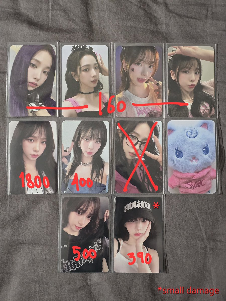 jetiunique's tweet image. [Help rt] WTS / lfb photocard karina
📍rd ina - ww must have ina address
💲price inc packing, exc. adm 🍊 (13,5% + 1250)
💳 split pay 50% or more
✅️ vidcon 
✅️ good con, lil damage
❌️ not for sensitive buyer ❌️
Feel free to dm for any questions ♡