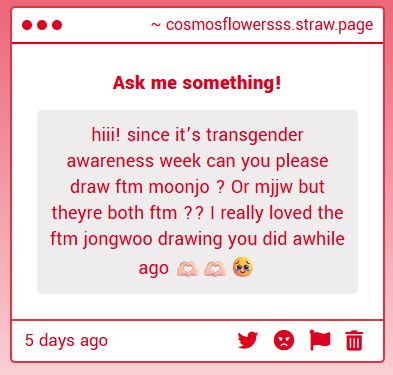 cosmosflowersss's tweet image. + domestic mjjw 🫶
cosmosflowersss.straw.page