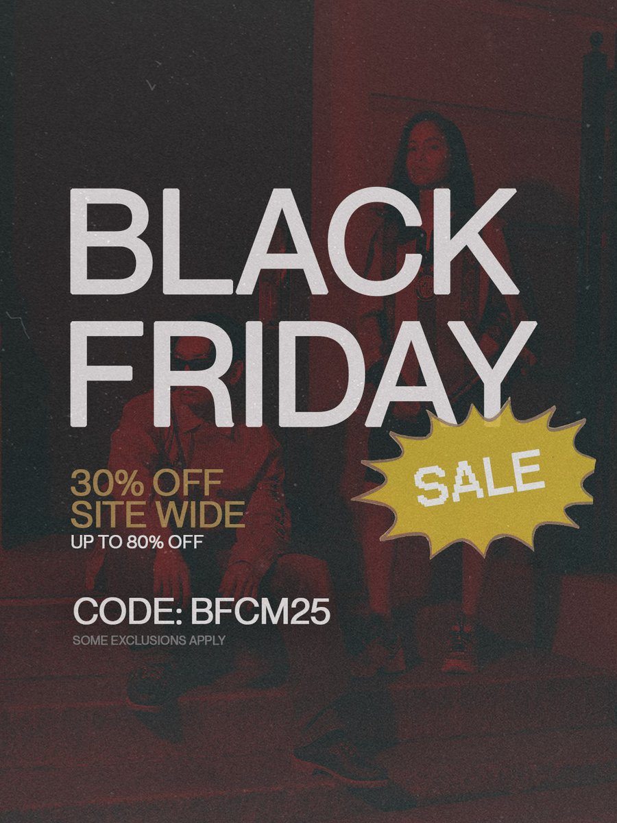 ExtraButter's tweet image. Black Friday starts NOW! 30% OFF site wide. 👟🛒

CODE: BFCM25
*Some Exclusions Apply*