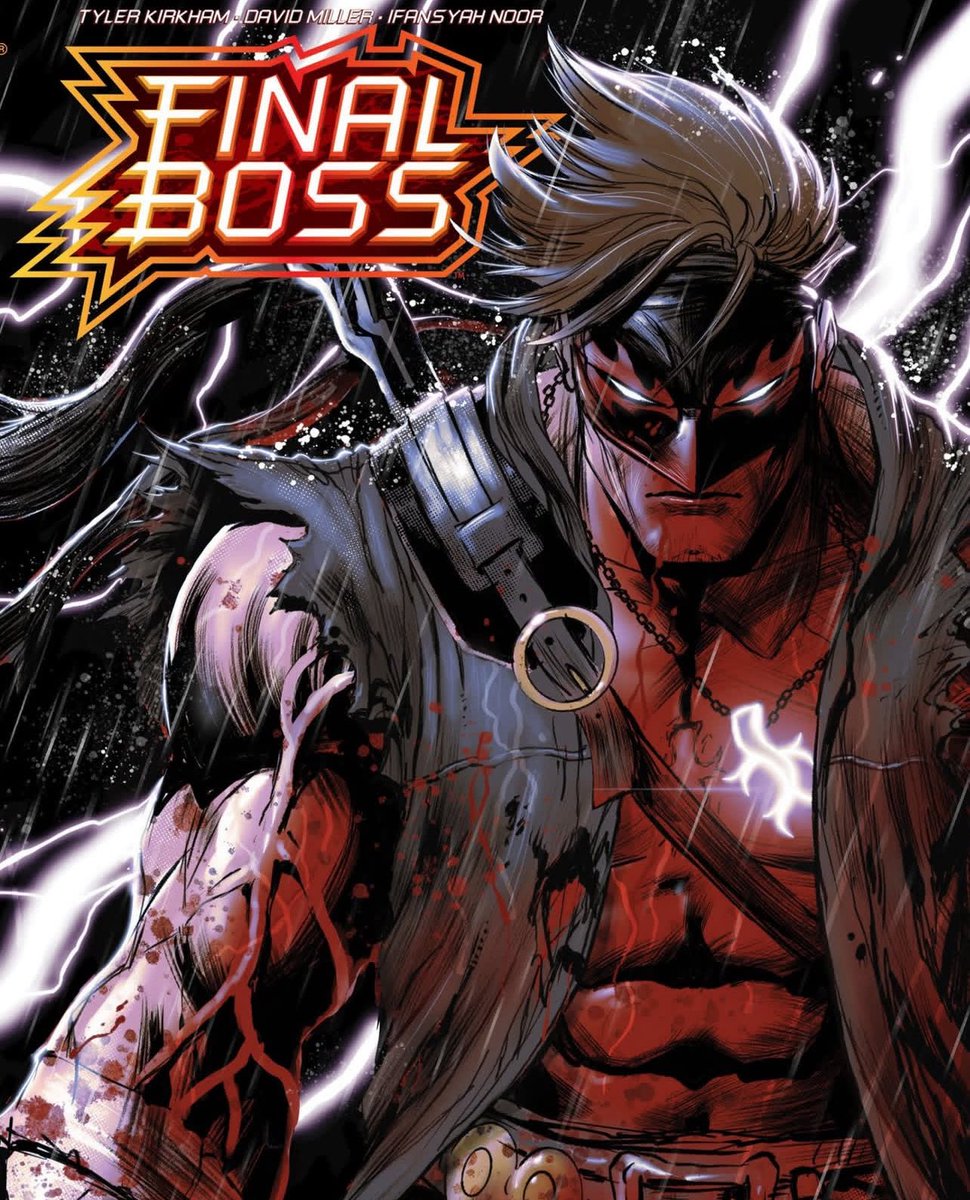 TylerKirkhamArt's tweet image. It’s FOC for issue 2 of Final Boss tomorrow. If you want a copy have your retailer order it! #tylerkirkhamsfinalboss #finalboss #imagecomics