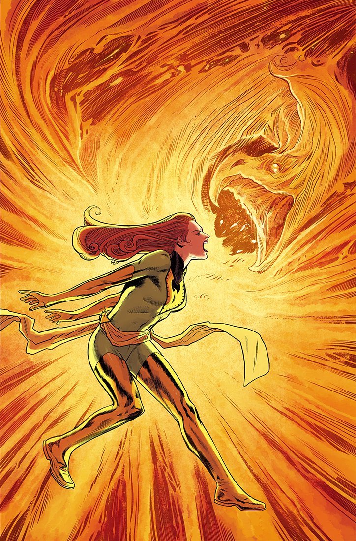 CertifiedFool_'s tweet image. You really aren’t getting the full Jean Grey experience if you refuse to accept that every interaction between her and the Phoenix Force is just her talking to herself.