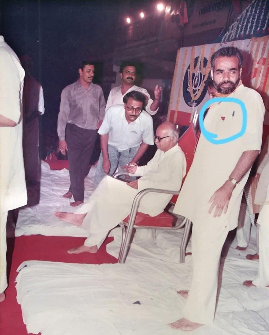 rishibagree's tweet image. BJP is the only party where a grassroots worker from a humble background can become a PM candidate.