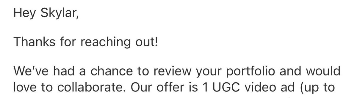 skylarosbornugc's tweet image. pov: it’s 48 hours after my portfolio got a facelift and my pitches are bringing in the best offers I’ve seen yet 🤯

I will never be sleeping on portfolio updates again.

Let this be your reminder to UPDATE. THAT. PORTFOLIO. 

#ugccommunity #ugccreator #ugccreators