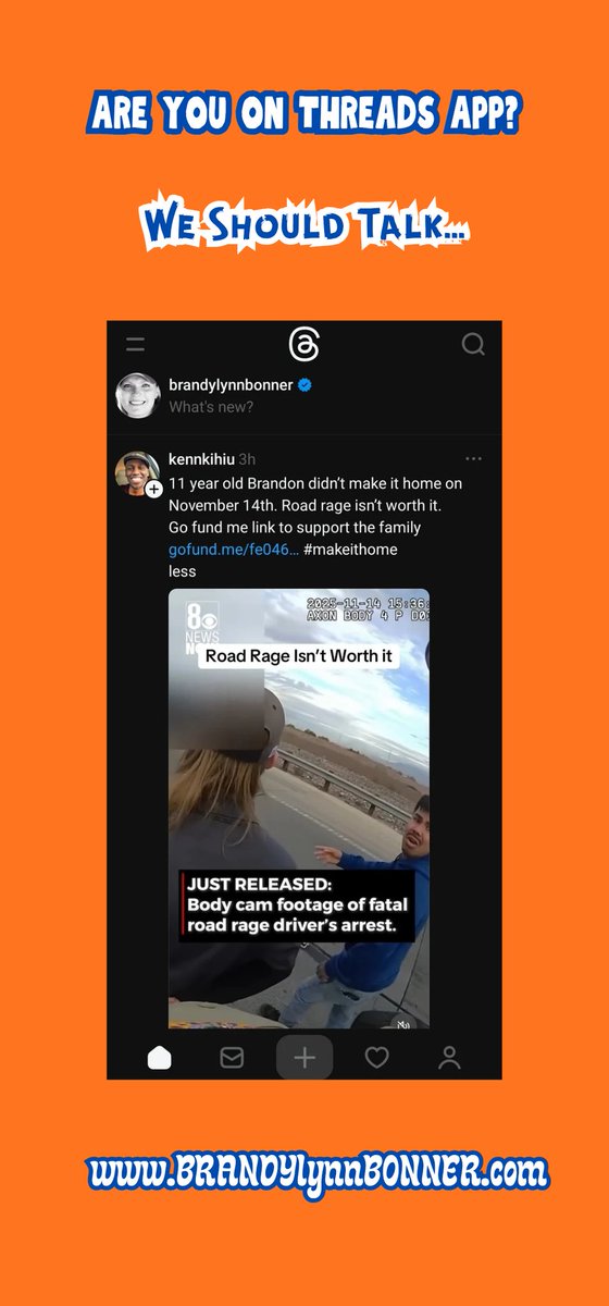 brandybonner's tweet image. If you&apos;re on #Threads, please meet me in my comments section. 
I want to have a discussion. 

#BRANDyBONNER