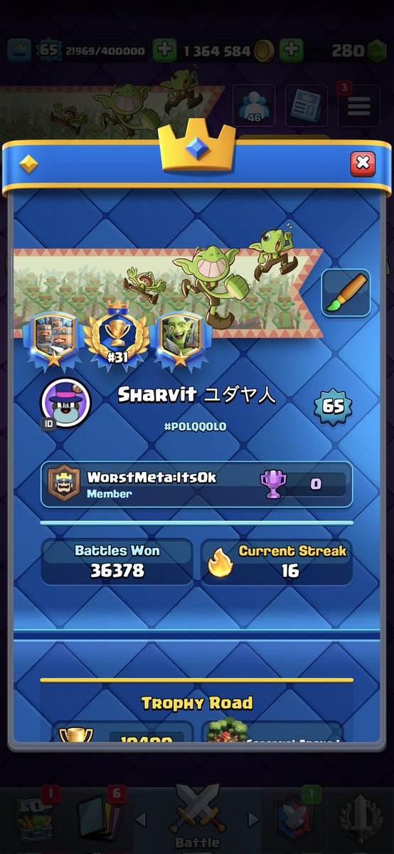 Loogbait's tweet image. 3x friend link &amp;amp; 1x pass royale for new season!
1.Follow @Loogbait &amp;amp; @sharvitt1 
2.Repost this tweet♻️
3.Like this tweet♥️
4.comment done!✅️
Winners will be picked in 5 days