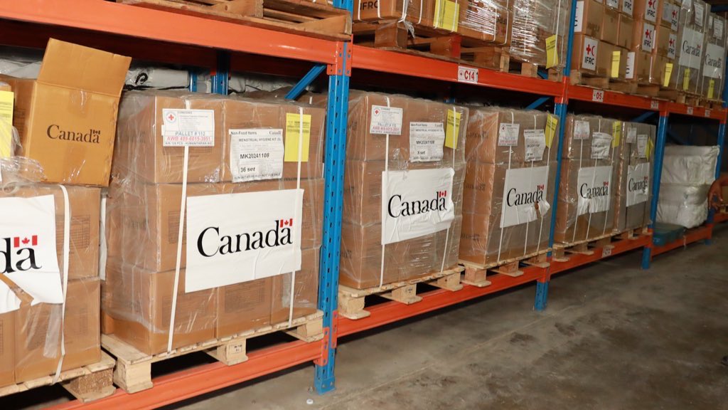 randeepssarai's tweet image. In 1988, when Hurricane Gilbert hit Jamaica, Canada was the first to send the @jamaicaredcross supplies, now Canadians have stepped up again in the wake of Hurricane Melissa. 

You can count on Canada to be a partner in delivering emergency relief to help those hit the hardest.