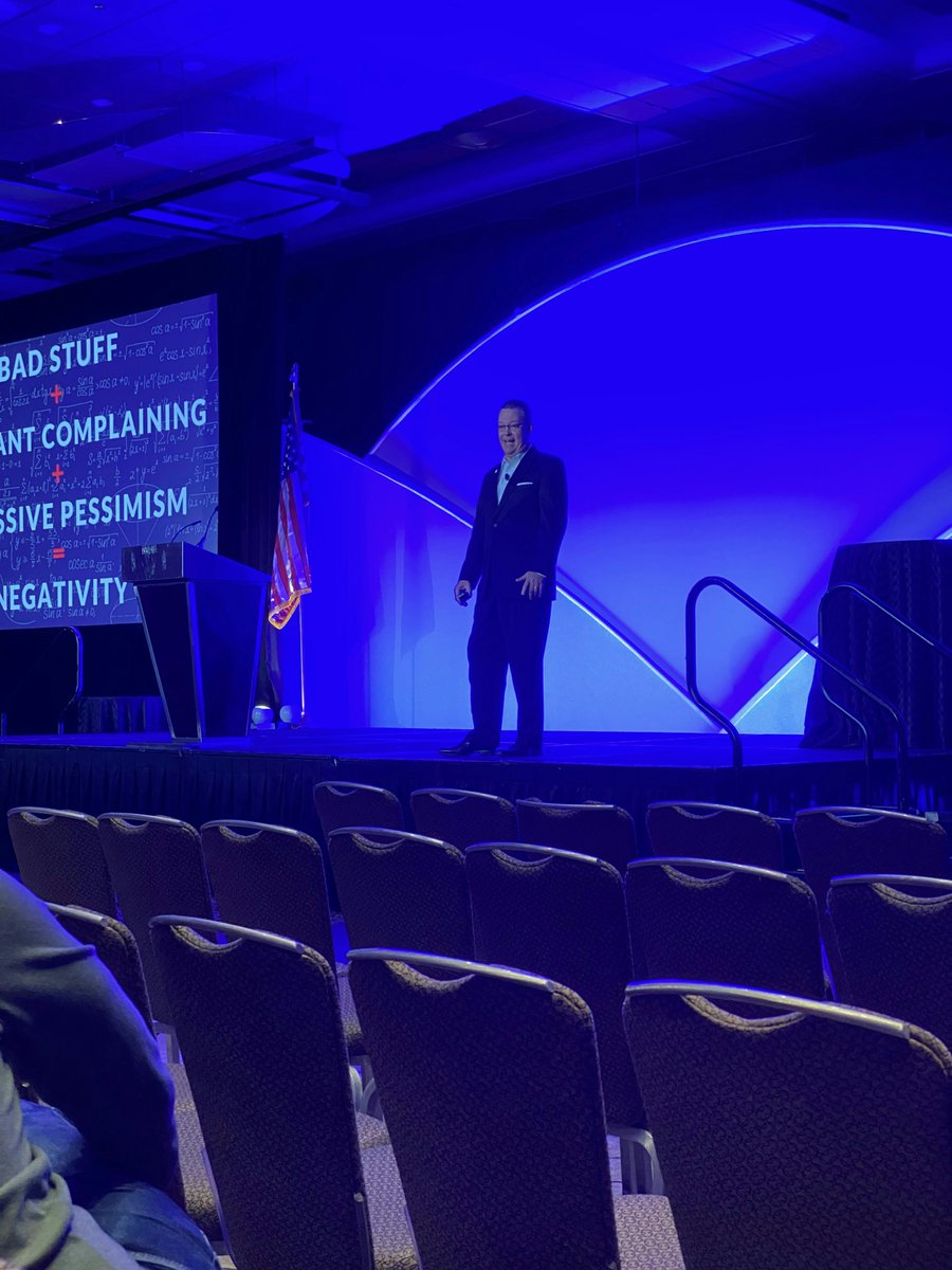 ILschoolboards's tweet photo. Our final General Session of the 2025 Annual Conference, Clint Swindall is sending #ILjac25 attendees home with a lasting message we can all use each and every day.
“How do you overcome the negativity around you? Stay focused on what matters most.
“Tell me something GOOD!” https://t.co/VvQIIJYiM5