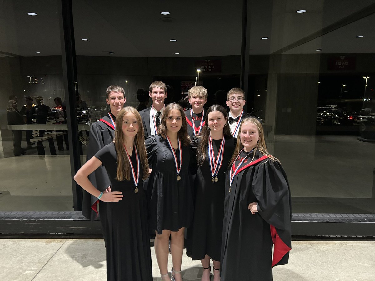 Congratulations to these students for a spectacular performance!