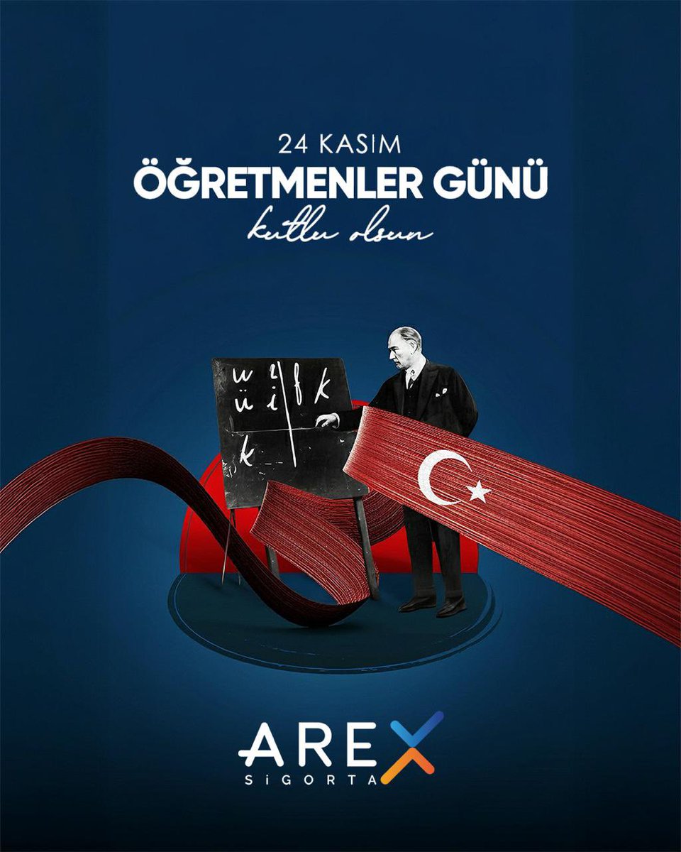 📚AREX Sigorta olarak; özverileri, sabırları ve emekleriyle hayatımıza dokunan tüm öğretmenlerimizin 24 Kasım Öğretmenler Günü’nü saygı ve sevgiyle kutluyoruz.
#ArexSigorta