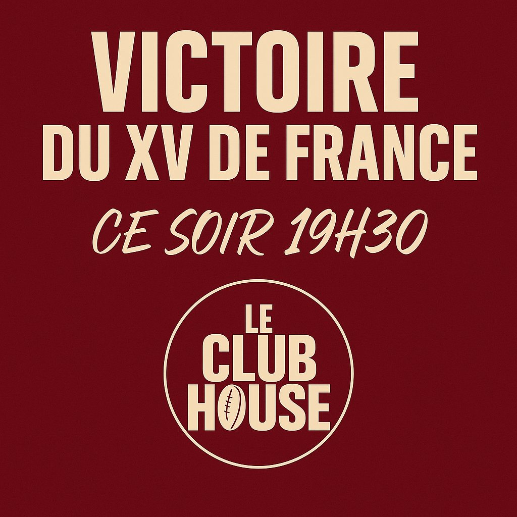 RDV 19h30 ! !! 

On discute de cette fin de tournée d'Automne !
De la journée de TOP 14

Et on termine par la compo que l'on souhaite au 6 Nations !